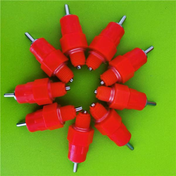 Buy Plastic 9g Water Nipple Drinker Chicken Feeder Ball Quail 8mm at wholesale prices