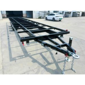 Super Long Frame Tiny House Trailers 8 Ton Skeleton Trailer