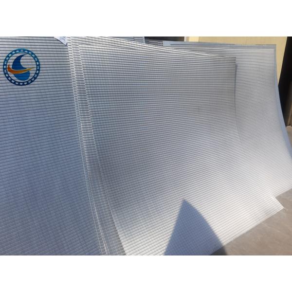 Stainless Steel 304 Wedge Wire Screen Panels In Grain Industry