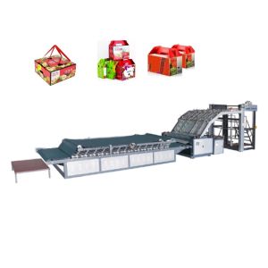 Paperboard Semi Automatic Flute Laminator Carton Box Laminating Machine