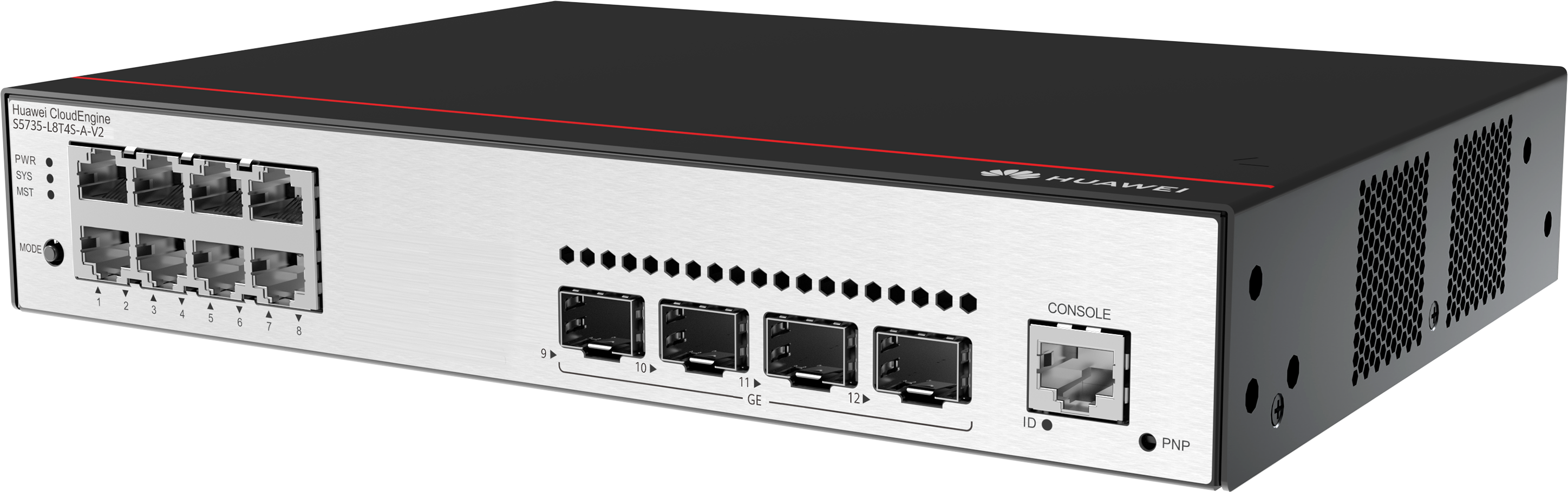 Gigabit Ethernet Switches 8* 10/100/1000BASE-T Ports 4*GE SFP Ports S5735-L8T4S