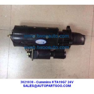 10461057, 10471057 - Cummins KTA19M NEW STARTER 24V for CLARK SCRAPER MOTORES DE