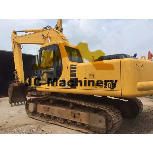 20 ton popularly used Komatsu excavator PC200-6 with 0.7m³ bucket size on sale