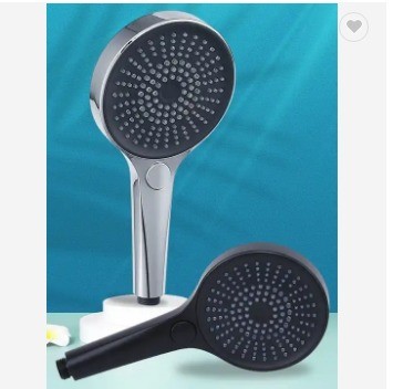 Buy Chrome Finish High Pressure Three Function Handheld Shower Head For Bathroom Redesign at wholesale prices