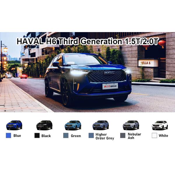 2022 Haval H1 H2 H5 H6 H9 F7 Electric Car with Maximum Torque of 530 N.m in Red/Blue