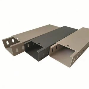 Powder Coating Fireproof Cable Tray Customized With Bolt Connection