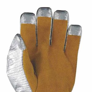 Cowhide Leather Proximity Structural Firefighting Gloves Tear Resistant NPFA1971