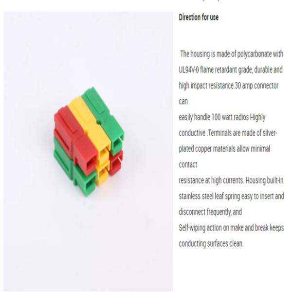 Practical 600V Anderson Powerpole Connectors 45A For Electric Vehicles