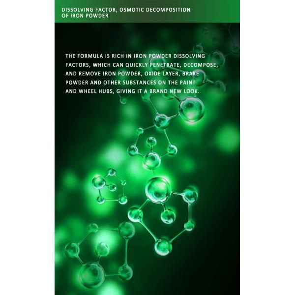 500ml Car Hub Stain Remover Spray Cleaner Wheel Hub Detergent