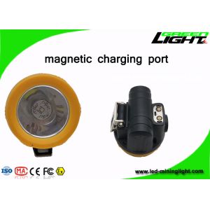 219lum 1.67W 450mA 10000lux Cordless Miners Cap Lamp