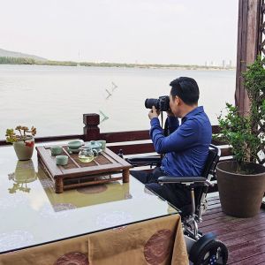 Aluminium Travel Folding 36km Disabled Electric Power Wheelchair