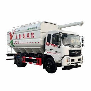 Dongfeng Diesel Fuel Type Bulk Feed Truck Animal Feed Delivery Trucks Customized