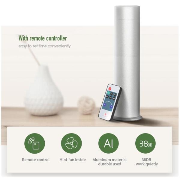 Buy 130ML Red Portable Electric Room Aroma Diffuser With Remote Control Home Use at wholesale prices