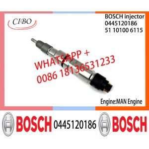 BOSCH 0445120186 51101006115 Neutral Fuel Injector Assembly 0445120186