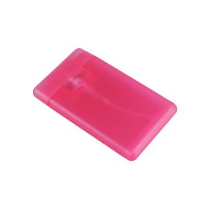 Quality Transparent Pink Credit Card Spray Bottle Sturdy Chemical Resistant for sale