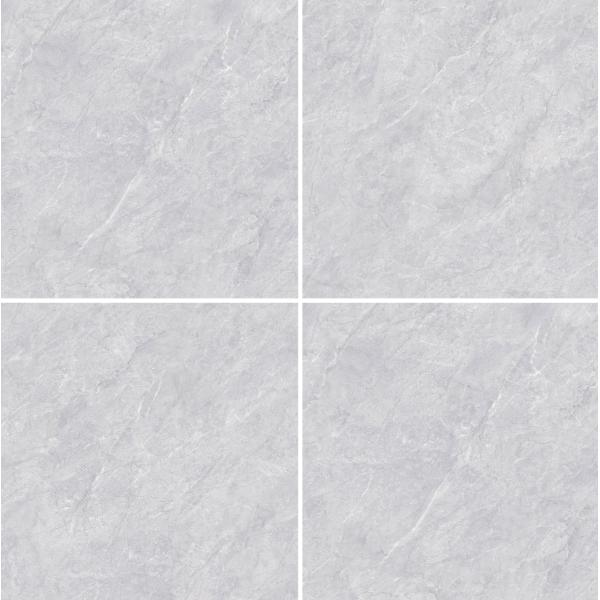 Gray Scratch-resistant 1mx1m Porcelain Glazed Polished Tiles For Dining Room and