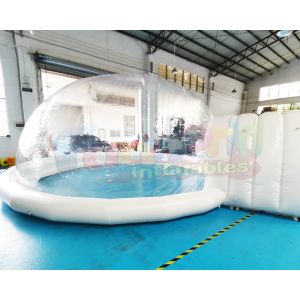Single Tunnel Clear Inflatable Crystal Bubble Tent For Garden