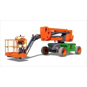 Self-Propelled Articulating Trailer Lift Boom Lift Aerial Working Lifting