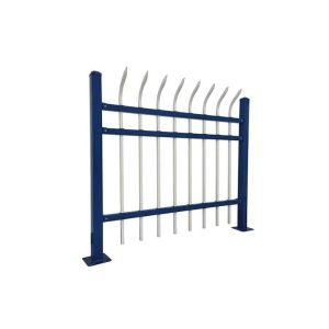 Garden Black Metal Wrought Iron Fences Trellis Metal Iron Aluminium Tubular