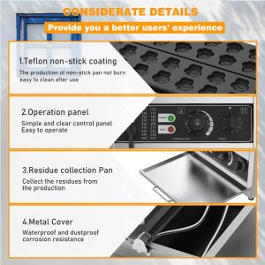 3000W Bear Paw Muffin Baking Machine with Cat Paw Shape Voltage 220v Cartoon