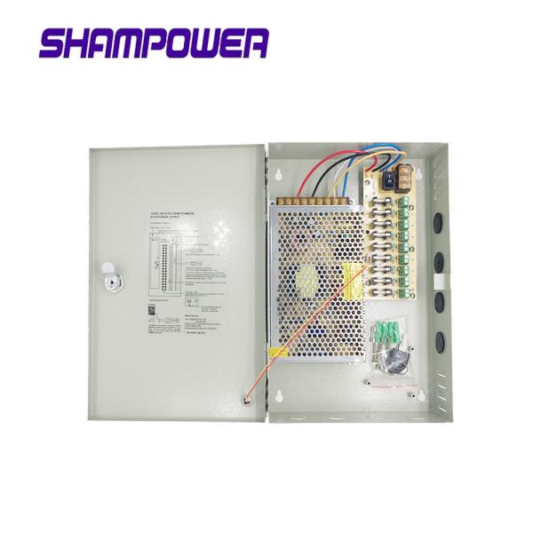 IP65 outsaid 12V20A 9CH 250W CCTV Switching Security Monitoring Power Supply for