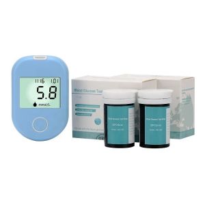 Handheld Medical Device Consumables Blood Glucose Meter With Strips