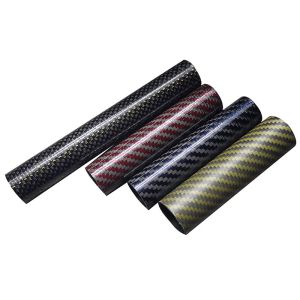 Quality Round / Oval Carbon Fiber Composite Tube 3K Glossy Twill Surface for sale