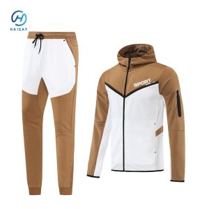 Soccer Track Jacket Set - Performance Polyester with Custom Logo