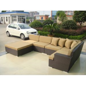 rattan sectional sofa set