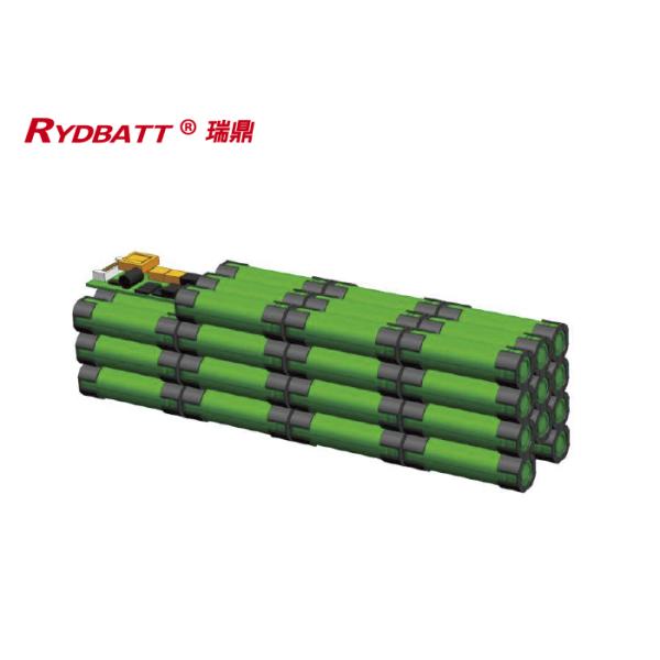 RYDBATT DT-1C(36V) Lithium Battery Pack Redar Li-18650-10S4P-36V 10.4Ah For Electric Bicycle Battery