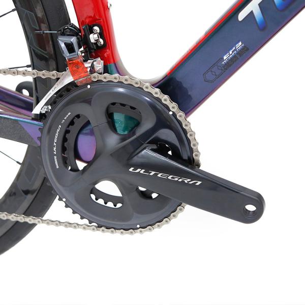 Carbon Fiber Thru Axle Bike , 52cm Road Bike 700C 105 R7000-22 Speed