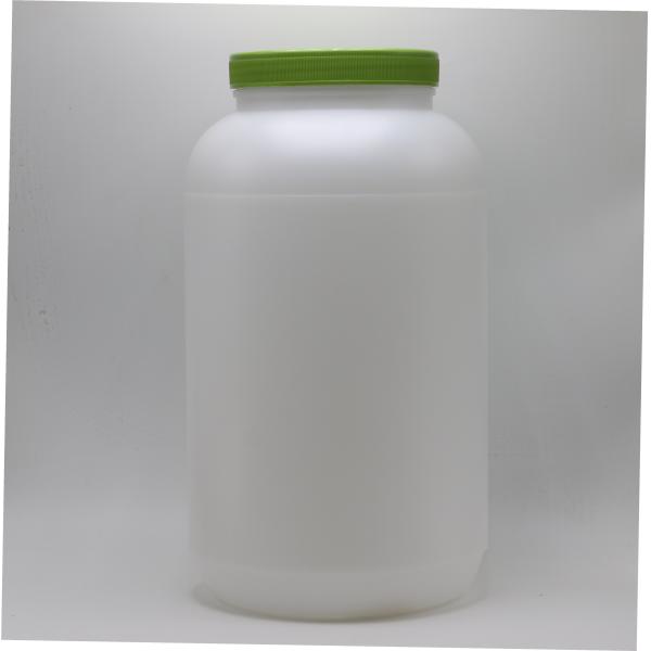 Bread 1L/4L Wide Mouth HDPE Protein Powder Food Storage with Screw Cap and Aluminum Heat Induction Liner