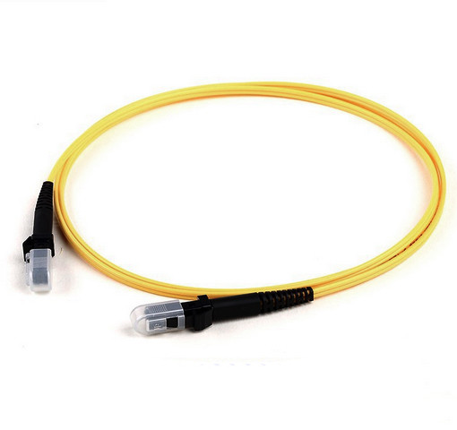 Buy yellow cable MTRJ Singlemode OFNR Corning Fiber Optic Patch Cord Insertion Loss <=0.2dB at wholesale prices