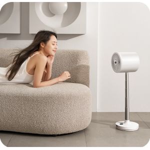 USB Portable Shaking Head Floor Fan for Versatile Air Cooling at Home and