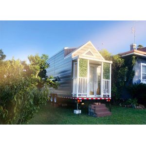 China As / Us Prefab Tiny Home Kits On Trailer Ready To Ship With Bath on sale