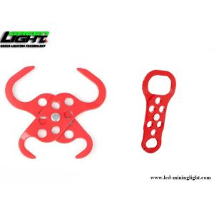 137mm Length Double End Steel Lockout Hasp 44.5 Jaw Clearance