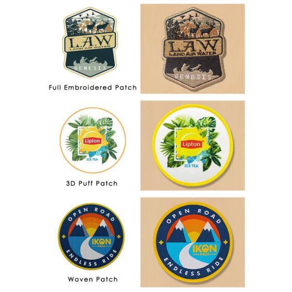 Cute Logo Clothing Embroidered Patches Felt Chainstitch For Garments Bedding