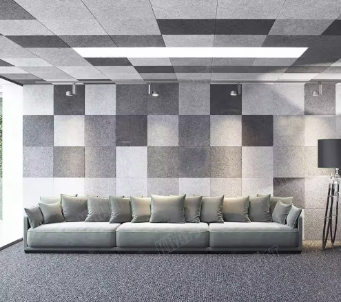 Polyester Fiber Acoustic Panel panel sound insulation recycled pet acoustic