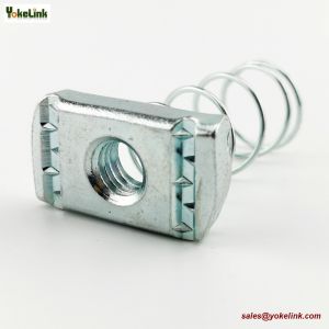Galvanized Steel 5/16" Strut Nut HDG Spring Channel Nuts 5/16 inch