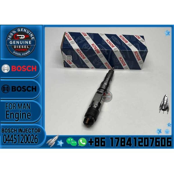 Common Rail Fuel Injector F00RJ01159 0445120024 0445120026 0445120027 For MAN