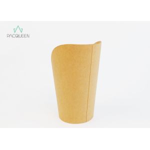 Shaped Takeaway Food Containers Chip Holders Oil / Water Resistant