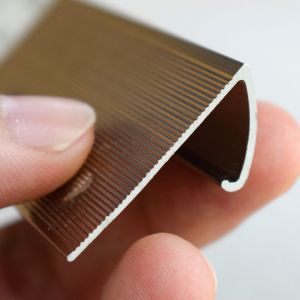 Aluminium Carpet Smooth Edge Trim Stripes Aluminum Carpet Trim 30mm