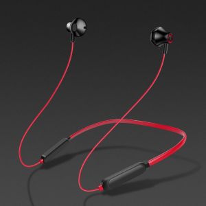 Call In Ear Flexible Wireless Bluetooth Neckband Earphones With Vibration