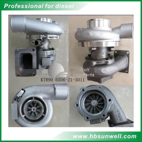 Buy Komatsu SAA6D125E Turbocharger KTR90 6506-21-5011 Turbo for WA450 WA480-6 WA470 Wheel Loader 6506-21-5920 at wholesale prices