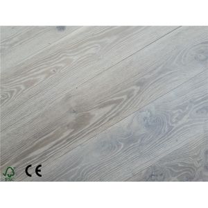Oak Engineered Flooring, Brushed,chemical treated