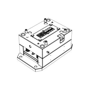 OEM / ODM ： Cold Runner Injection Molding & Transparent Scan Pen Power Key (4+4)