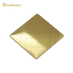 China ASTM Cold Rolled Stainless Steel Plate Gold Four Feet Sustainable on sale