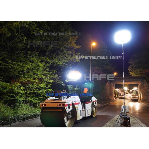 Construction Portable Rechargeable LED Lights , Inflatable Construction Work Light 200W