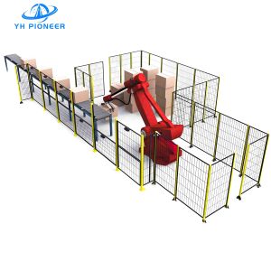 Custom Color Robot Safety Fencing systems Industrial Grade For Workshop
