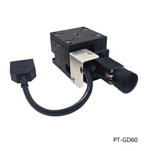 60×60mm Platform Motorized Lab Jack Cross Roller Guide High Strength